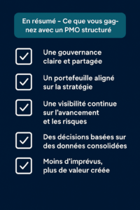 avantages pmo structuré